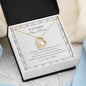 Gift for New Mom from Best Friend, Forever Love Necklace, Fern
