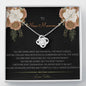 To Amazing New Mother Gift, From Sister, Love Knot