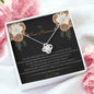 To Amazing New Mother Gift, From Sister, Love Knot