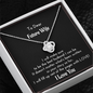 To My Future Wife Necklace | "Rest Of Your Story"| Soulmate Jewelry | Anniversary Gift For Wife | Message Card Jewelry Locket