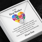 Autism Mom Gift | Mother's Day Gift |Tiny Puzzle Piece Necklace | Autism Awareness Pendant
