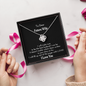 To My Future Wife Necklace | "Rest Of Your Story"| Soulmate Jewelry | Anniversary Gift For Wife | Message Card Jewelry Locket