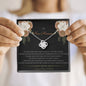 To Amazing New Mother Gift, From Mom & Dad, Love Knot