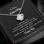 To My Future Wife Necklace | "Rest Of Your Story"| Soulmate Jewelry | Anniversary Gift For Wife | Message Card Jewelry Locket