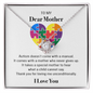 Autism Mom Gift | Mother's Day Gift |Tiny Puzzle Piece Necklace | Autism Awareness Pendant