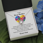 Autism Mom Gift | Mother's Day Gift |Tiny Puzzle Piece Necklace | Autism Awareness Pendant