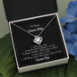 To My Future Wife Necklace | "Rest Of Your Story"| Soulmate Jewelry | Anniversary Gift For Wife | Message Card Jewelry Locket