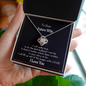To My Future Wife Necklace | "Rest Of Your Story"| Soulmate Jewelry | Anniversary Gift For Wife | Message Card Jewelry Locket