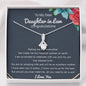 New Baby Congratulations | Gift For Daughter-In-Law Necklace | Thank You For Making Me Grandmother