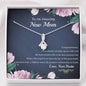 To Amazing New Mom, Gift From Best Friend, Allure Necklace