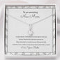 New Mom Jewelry Gift From Best Friend | Congratulations On New Baby | Allure Necklace Pendant