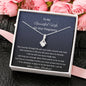 Pregnancy Gift For Wife, Allure Necklace