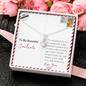 Moving Away & Long Distance Gift | Sentimental Gift For Loved One | Message Card Relationship Gift | Allure Necklace Valentine Gift