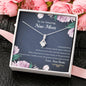 To Amazing New Mom, Gift From Best Friend, Allure Necklace