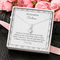 Gift For Runner Partner, Jewelry Gift For Partner Who Loves To Run, Romantic Poem