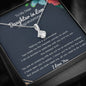 New Baby Congratulations | Gift For Daughter-In-Law Necklace | Thank You For Making Me Grandmother
