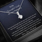 Pregnancy Gift For Wife, Allure Necklace