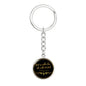 God is within her Keychain | Bible verse necklace | Psalm 46:5| Baptism gift | Christian jewelry for women | Confirmation gift | Religious jewelry for girl