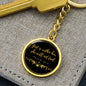 God is within her Keychain | Bible verse necklace | Psalm 46:5| Baptism gift | Christian jewelry for women | Confirmation gift | Religious jewelry for girl