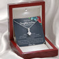 New Baby Congratulations | Gift For Daughter-In-Law Necklace | Thank You For Making Me Grandmother