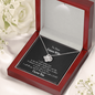 To My Future Wife Necklace | "Rest Of Your Story"| Soulmate Jewelry | Anniversary Gift For Wife | Message Card Jewelry Locket