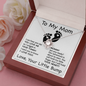 Gift Necklace For Pregnant Mom | Baby Shower Present | Mom With New Baby | Pregnancy Locket | Push Gift From Husband