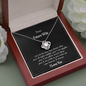 Dear Future Wife Necklace | "Let Me Be Your Forever"| Soulmate Jewelry | Gift For Fiancee | Message Card Jewelry Locket