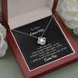 To My Future Wife Necklace | "Rest Of Your Story"| Soulmate Jewelry | Anniversary Gift For Wife | Message Card Jewelry Locket