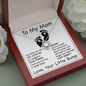Gift Necklace For Pregnant Mom | Baby Shower Present | Mom With New Baby | Pregnancy Locket | Push Gift From Husband