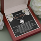 New Mom Appreciation Gift For Sister-in-Law | Push Gift Necklace | Sentimental Mothers Day Gift Message Card | From Sister-in-Law Present