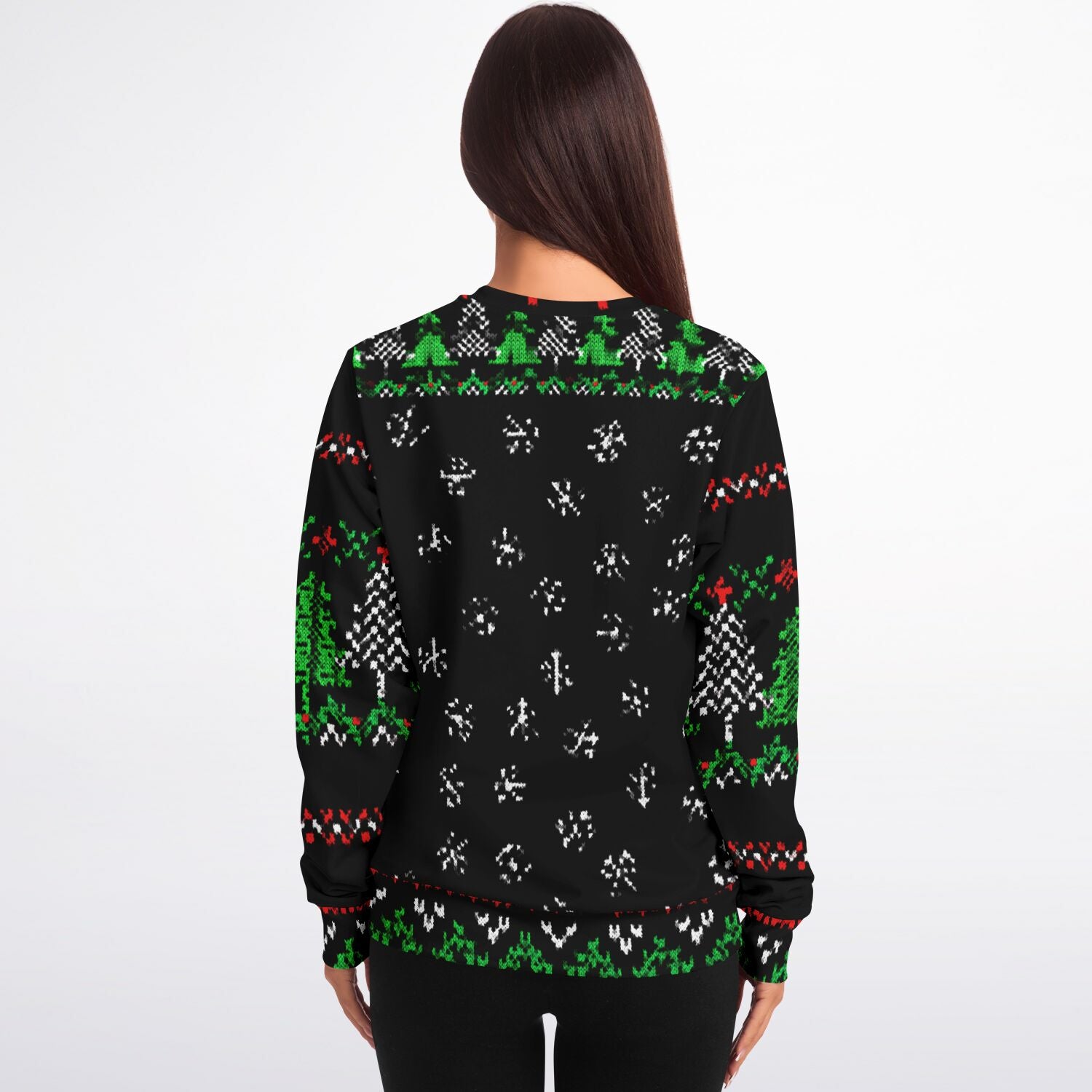 Talk Nerdy Christmas Sweatshirt | Ugly Christmas Geek Sweatshirt