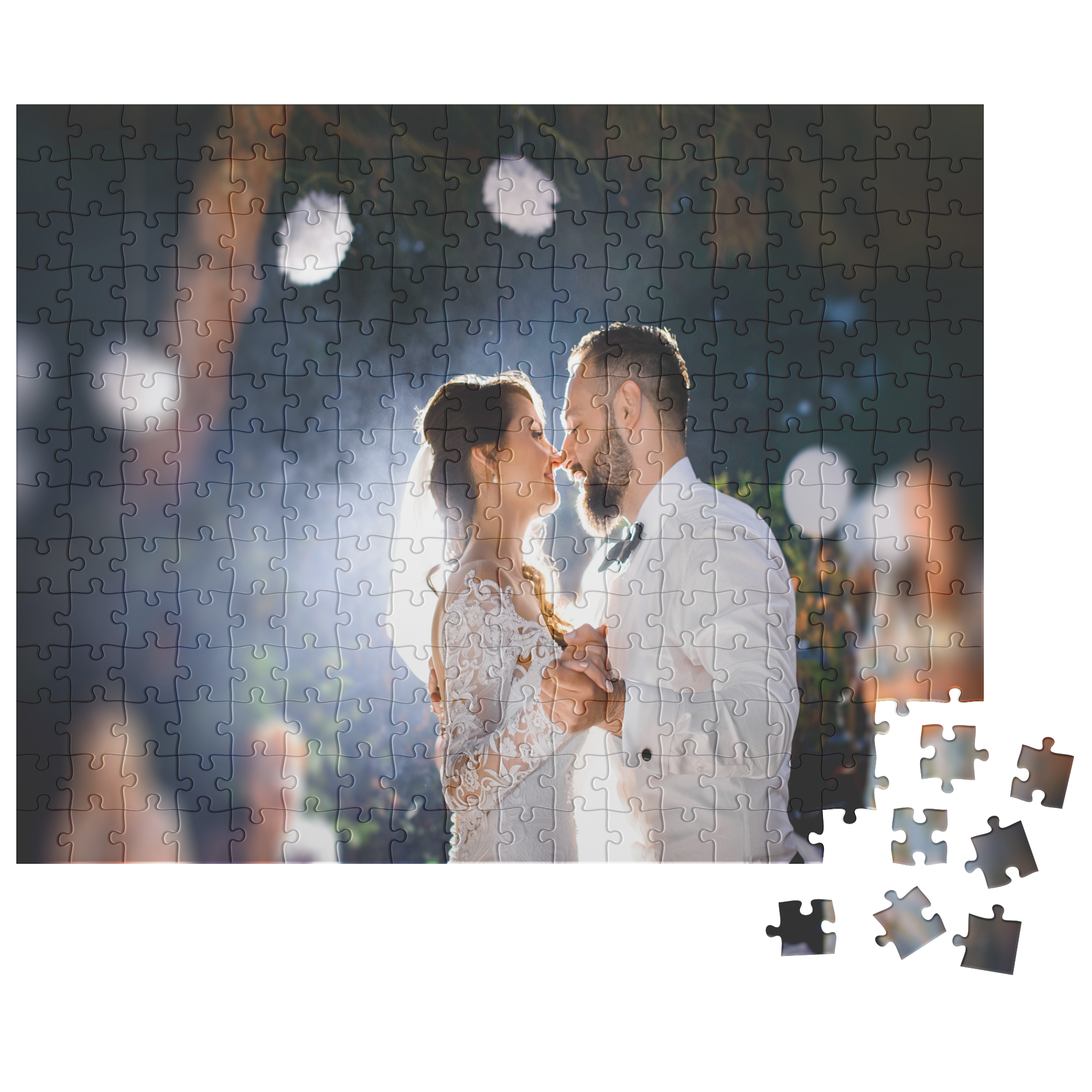 Personalized Zig Saw Puzzle | Wedding Present | Marriage Anniversary Gift