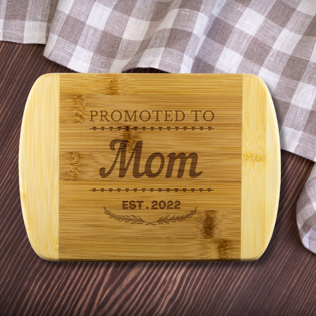 CUTTING BOARD FOR NEW MOM | GIFT FOR NEW MOTHER | MOTHER'S DAY PRESENT