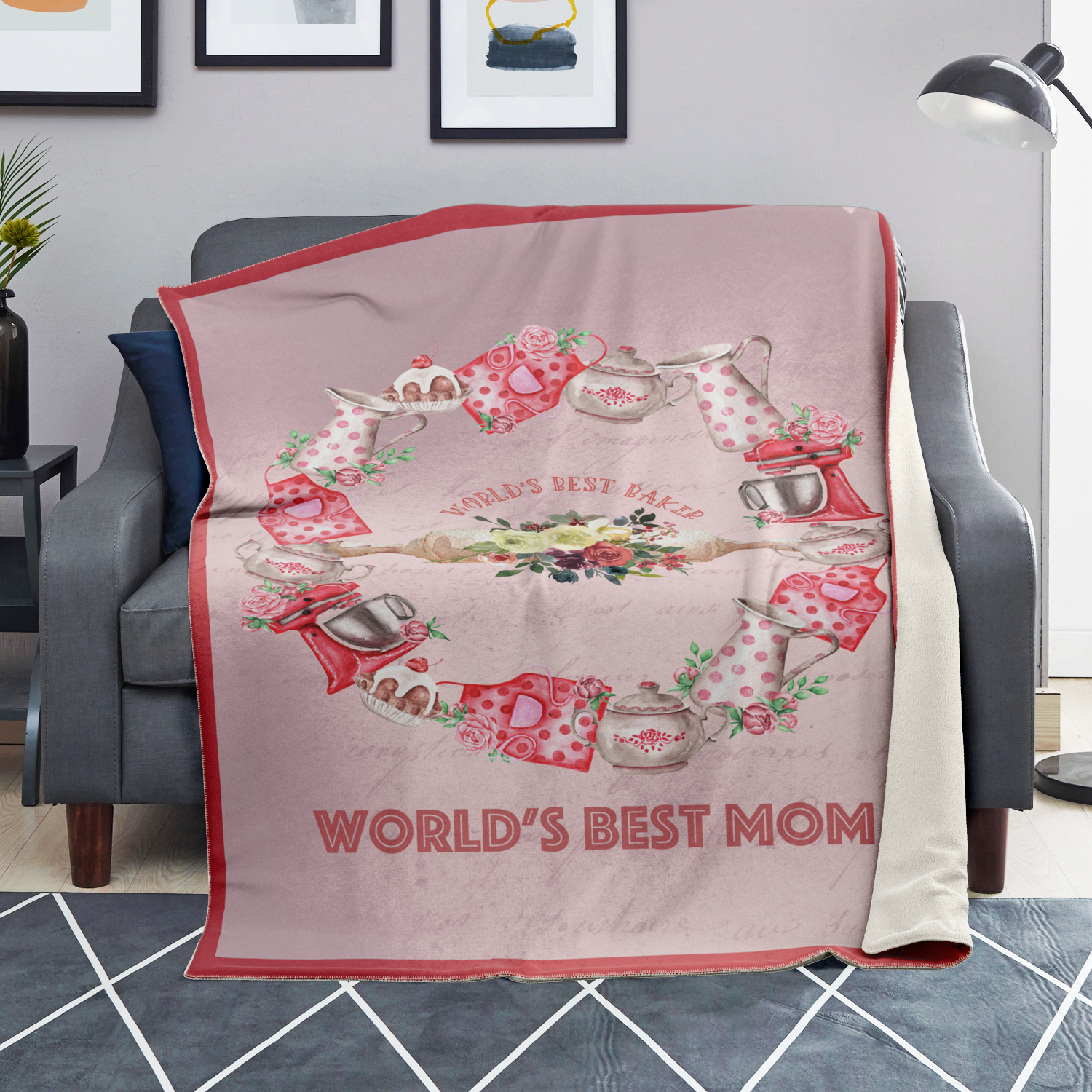 World's Best Baker Mom Blanket – LifeMomma