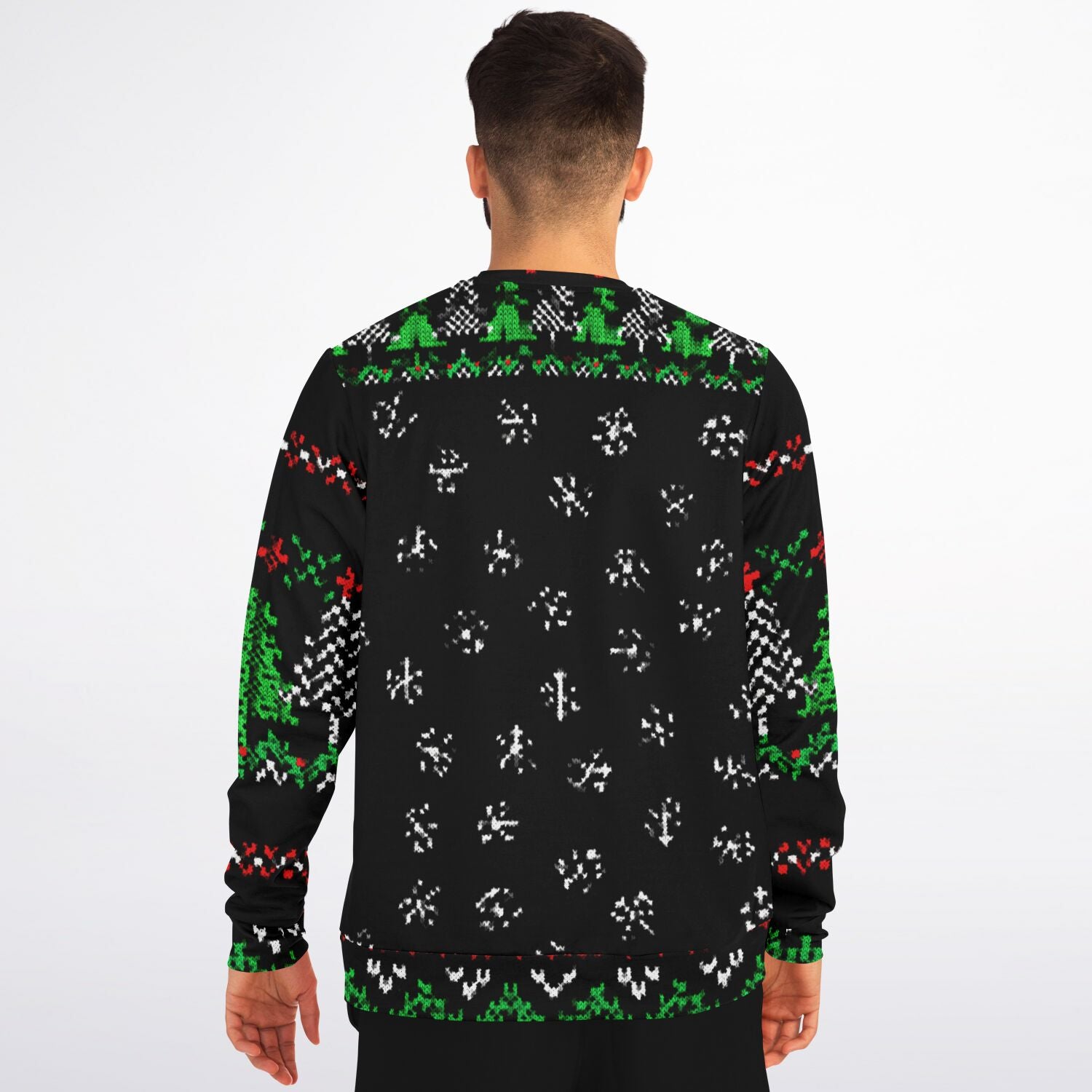 Talk Nerdy Christmas Sweatshirt | Ugly Christmas Geek Sweatshirt