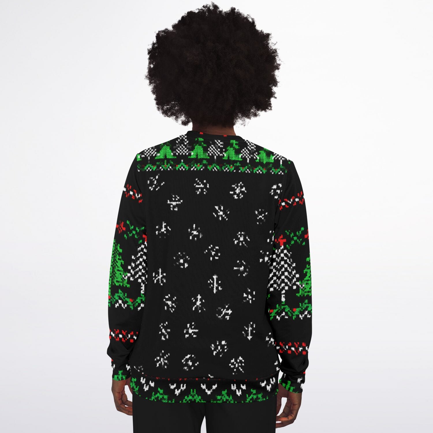 Talk Nerdy Christmas Sweatshirt | Ugly Christmas Geek Sweatshirt