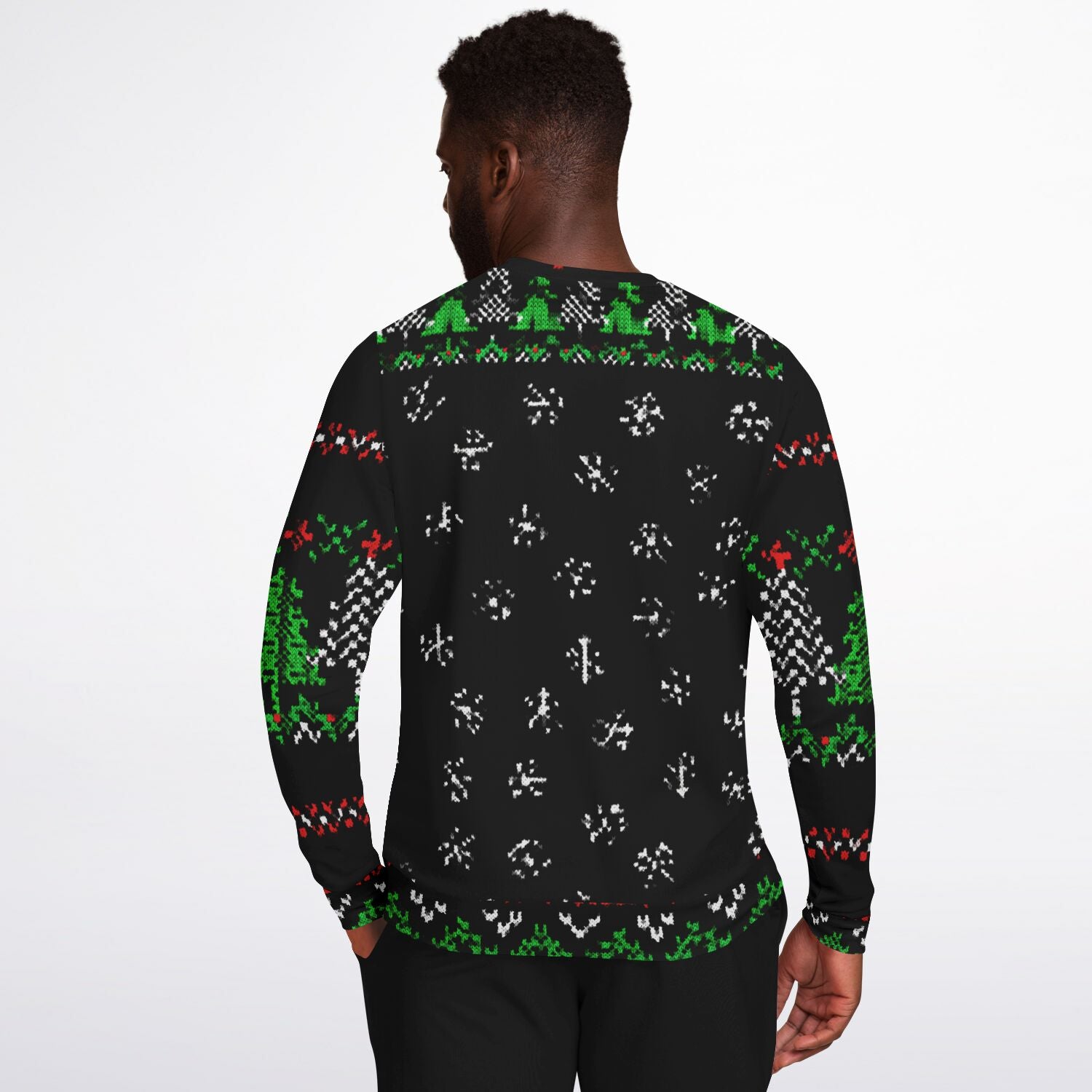Talk Nerdy Christmas Sweatshirt | Ugly Christmas Geek Sweatshirt