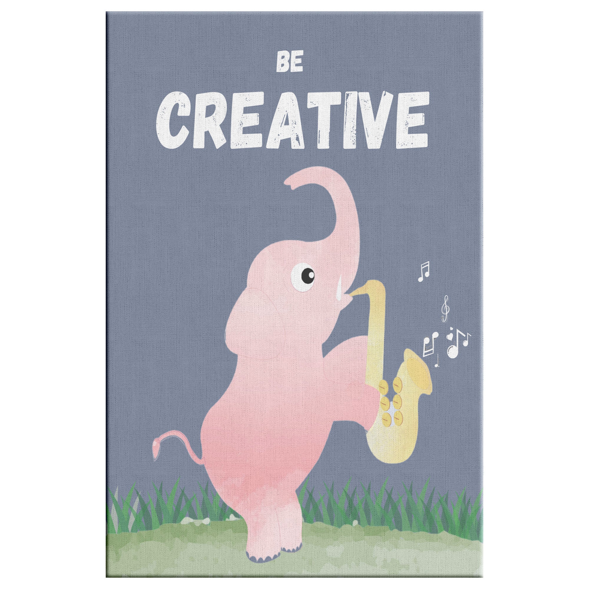 Be Creative Canvas Wall Art