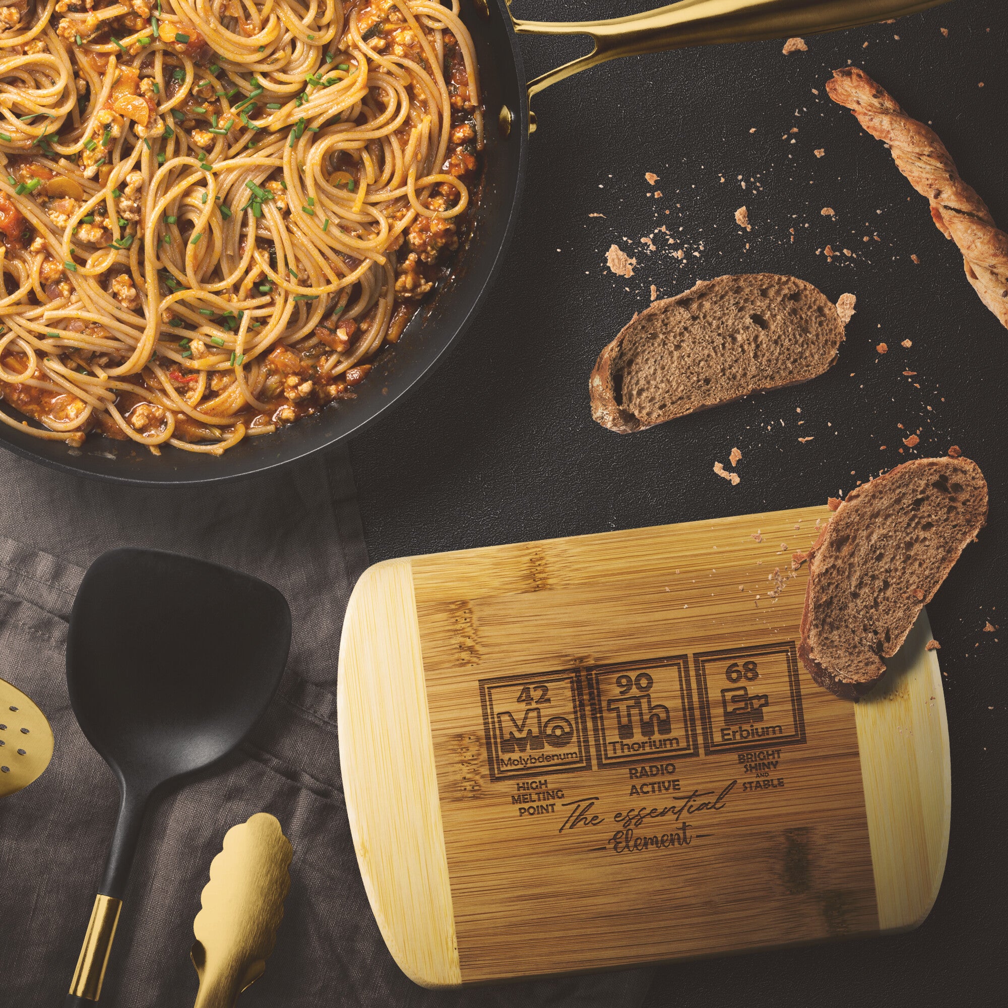 Mom Essential Element Cutting Board | Kitchen Gift For Mother's Day