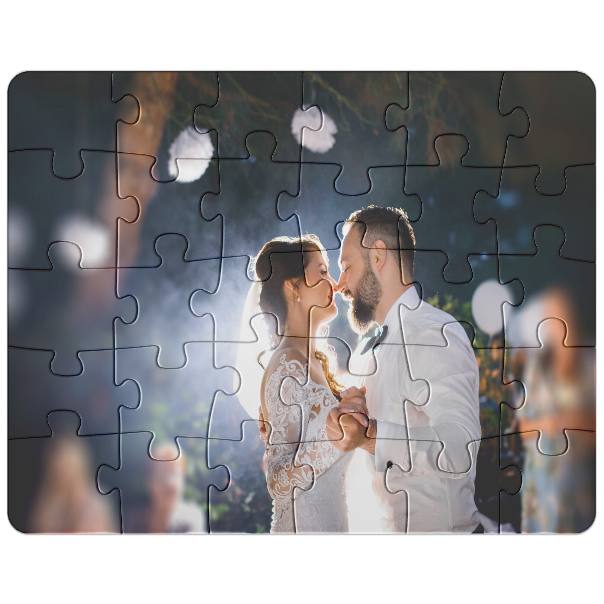 Personalized Zig Saw Puzzle | Wedding Present | Marriage Anniversary Gift