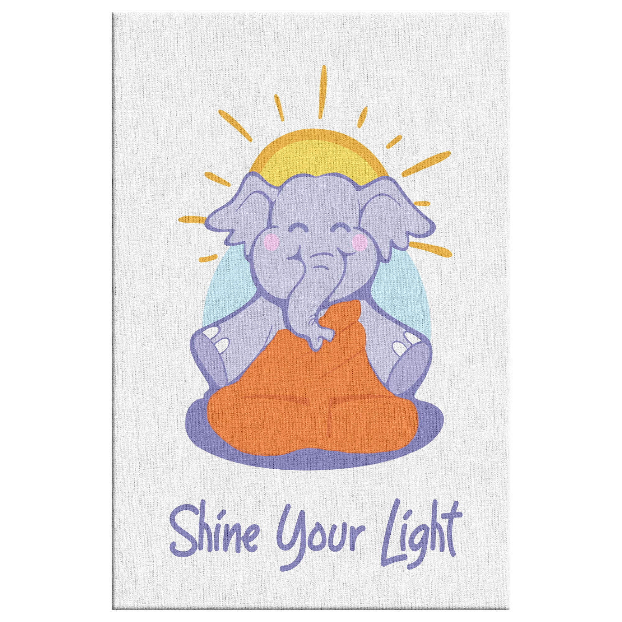 Shine Your Light Canvas Art