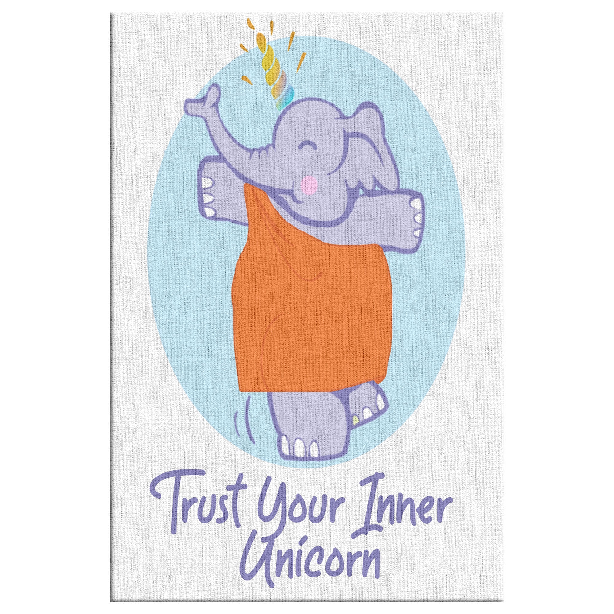 Trust Your Inner Unicorn Canvas Art