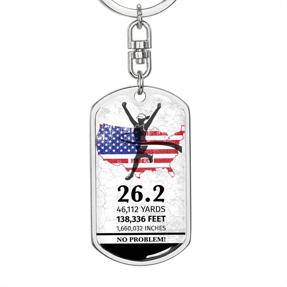 Keychain Gift For Marathon Runner Women