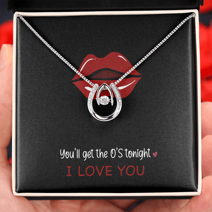 I Love You Card Jewelry | Sexy Naughty Valentine's | Anniversary Card | For Her Or Wife | Funny Anniversary Message | Lucky Pendant