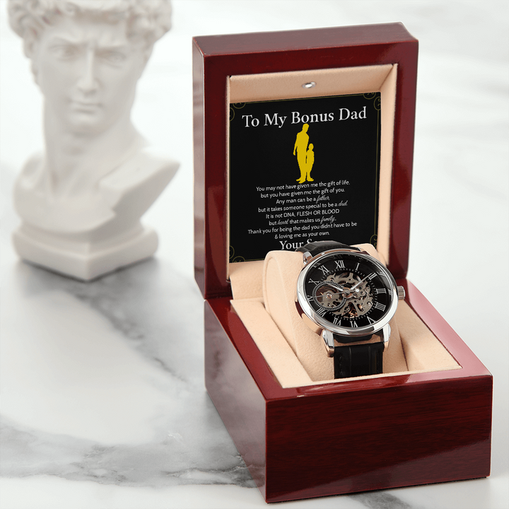 Gift Watch For Step Dad | Bonus Dad Gift From Son | Fathers Day | Christmas Gift