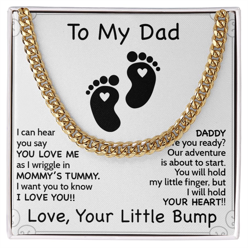 Daddy* To Be Keepsake Gift | From Mommy Tummy | First Father's Day for New Dad | Ultrasound Present | Expectant Dad