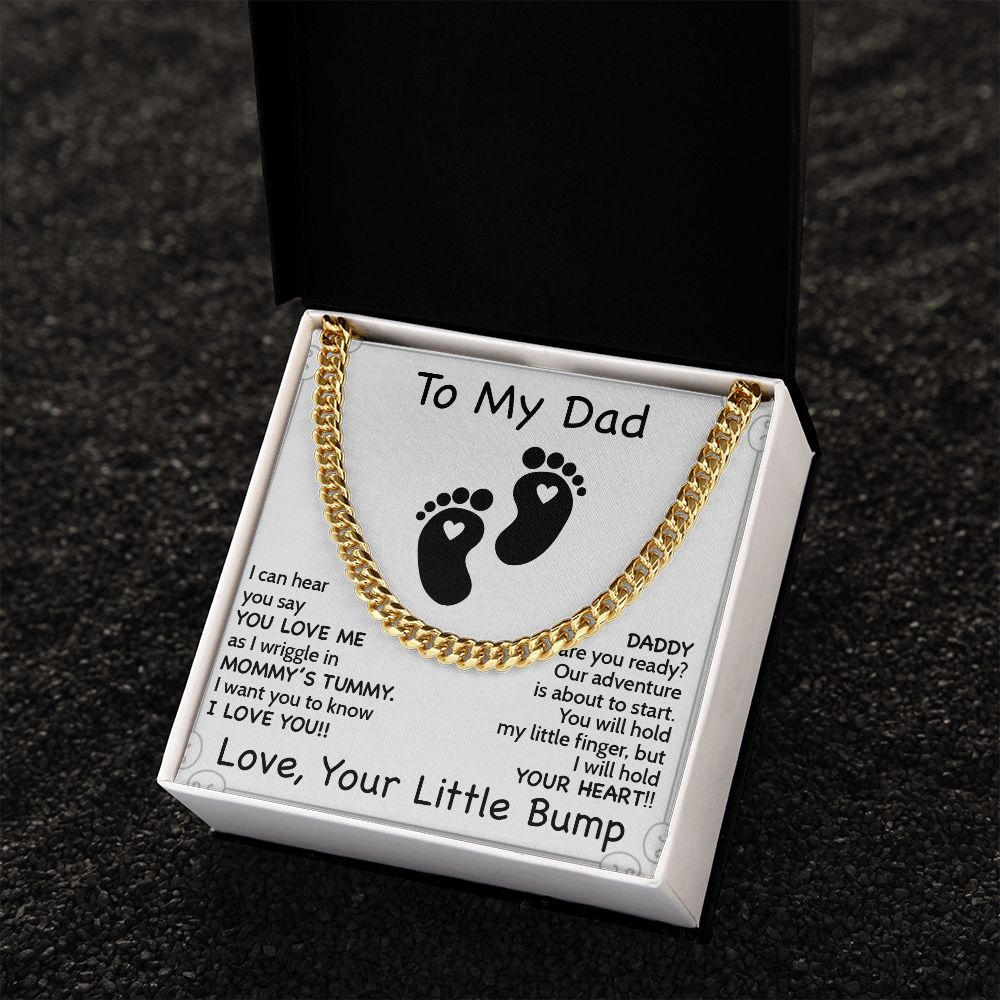 Daddy* To Be Keepsake Gift | From Mommy Tummy | First Father's Day for New Dad | Ultrasound Present | Expectant Dad