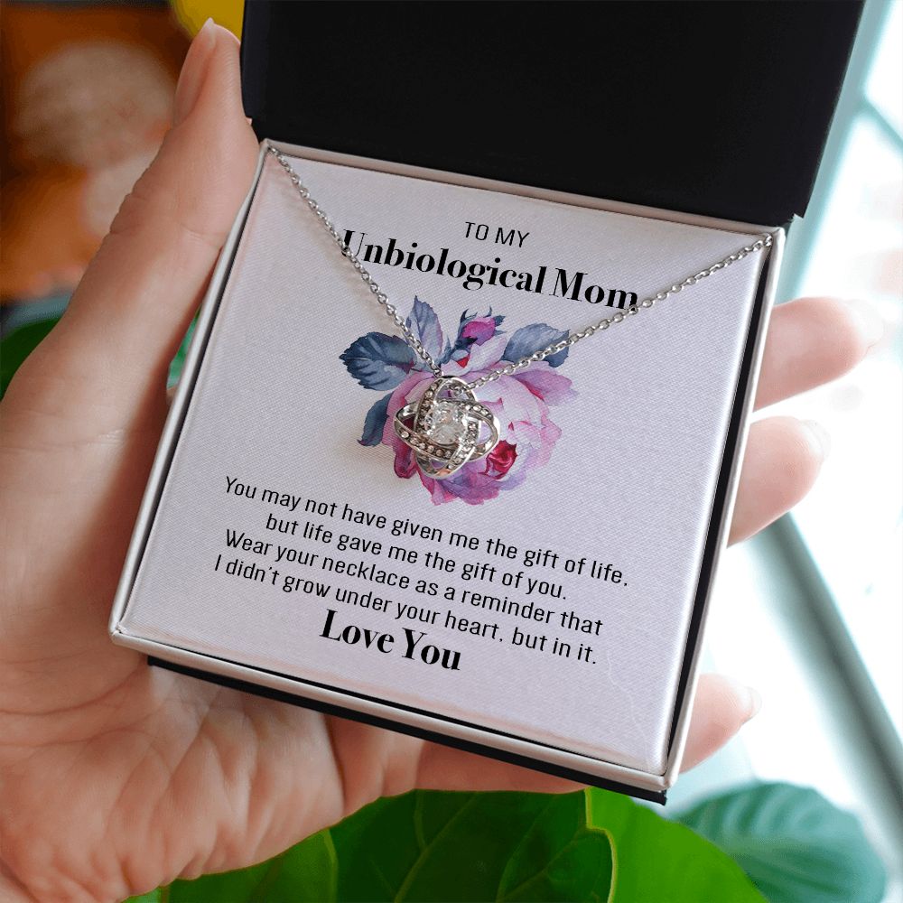 Personalized Gift Bracelet For Unbiological Mom | Bonus Mom | Christmas Or Mother's Day Present | Wedding Day or Birthday Present