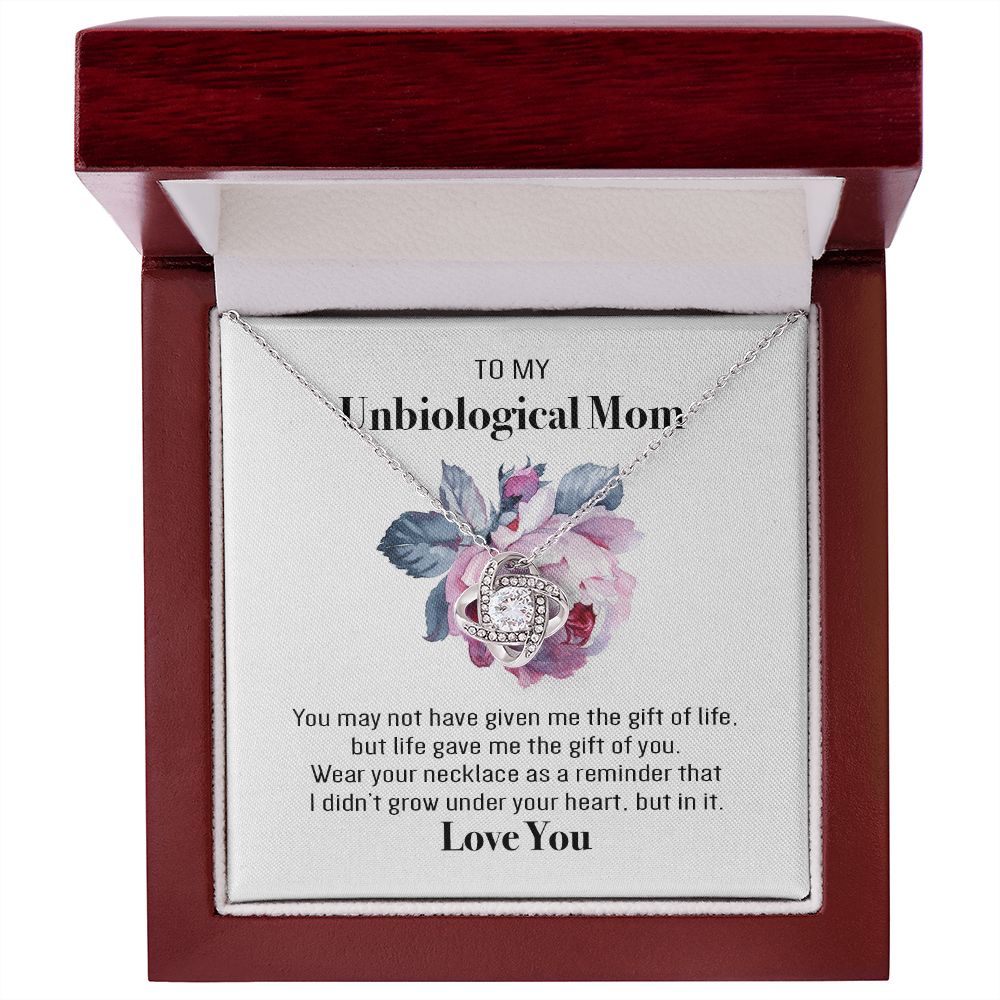 Personalized Gift Bracelet For Unbiological Mom | Bonus Mom | Christmas Or Mother's Day Present | Wedding Day or Birthday Present