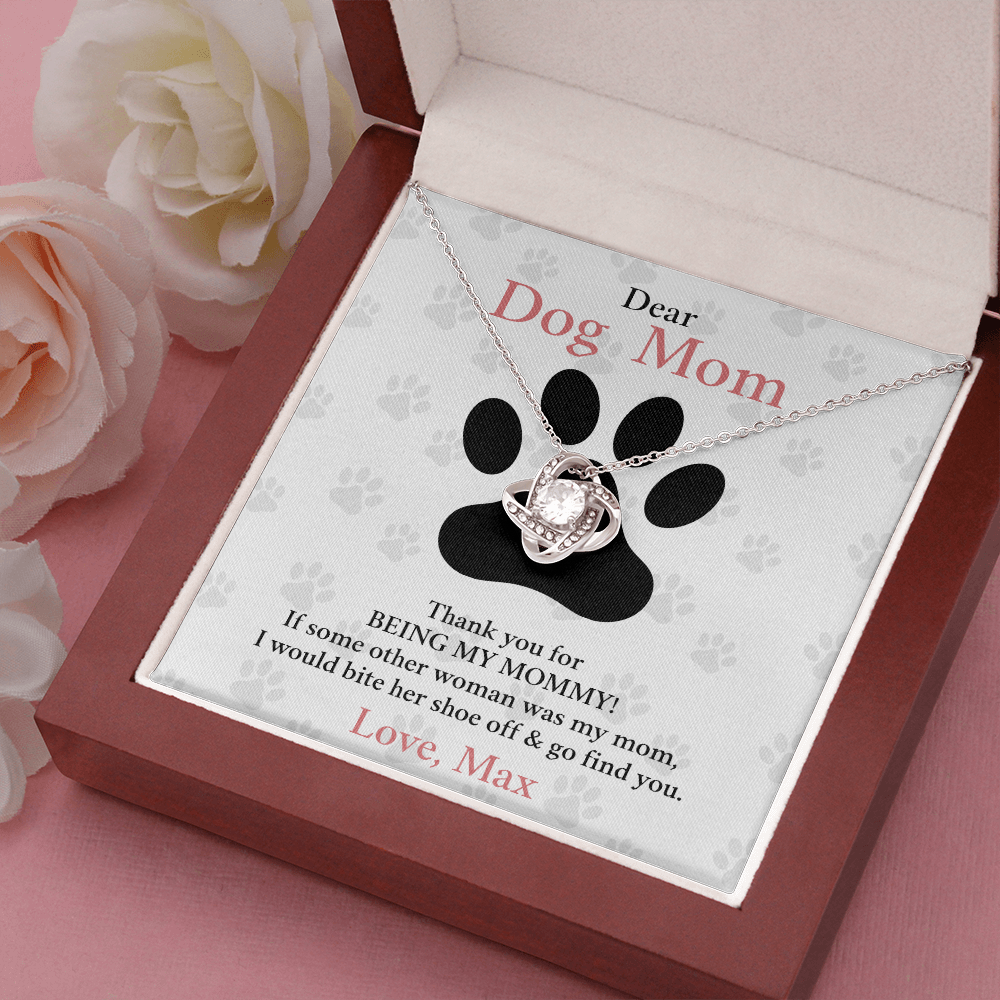 Personalized Dog Mom Necklace Gift | Happy Mother's Day Present | Sentimental Meaningful Gift | Custom Gift For Pet Parents